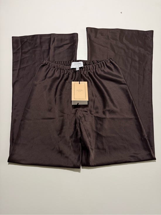 La Ligne Pants - La Ligne Colby Pants Chocolate
